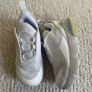 Kids White Nike Sneakers 270